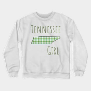 Tennessee Girl Plaid Crewneck Sweatshirt